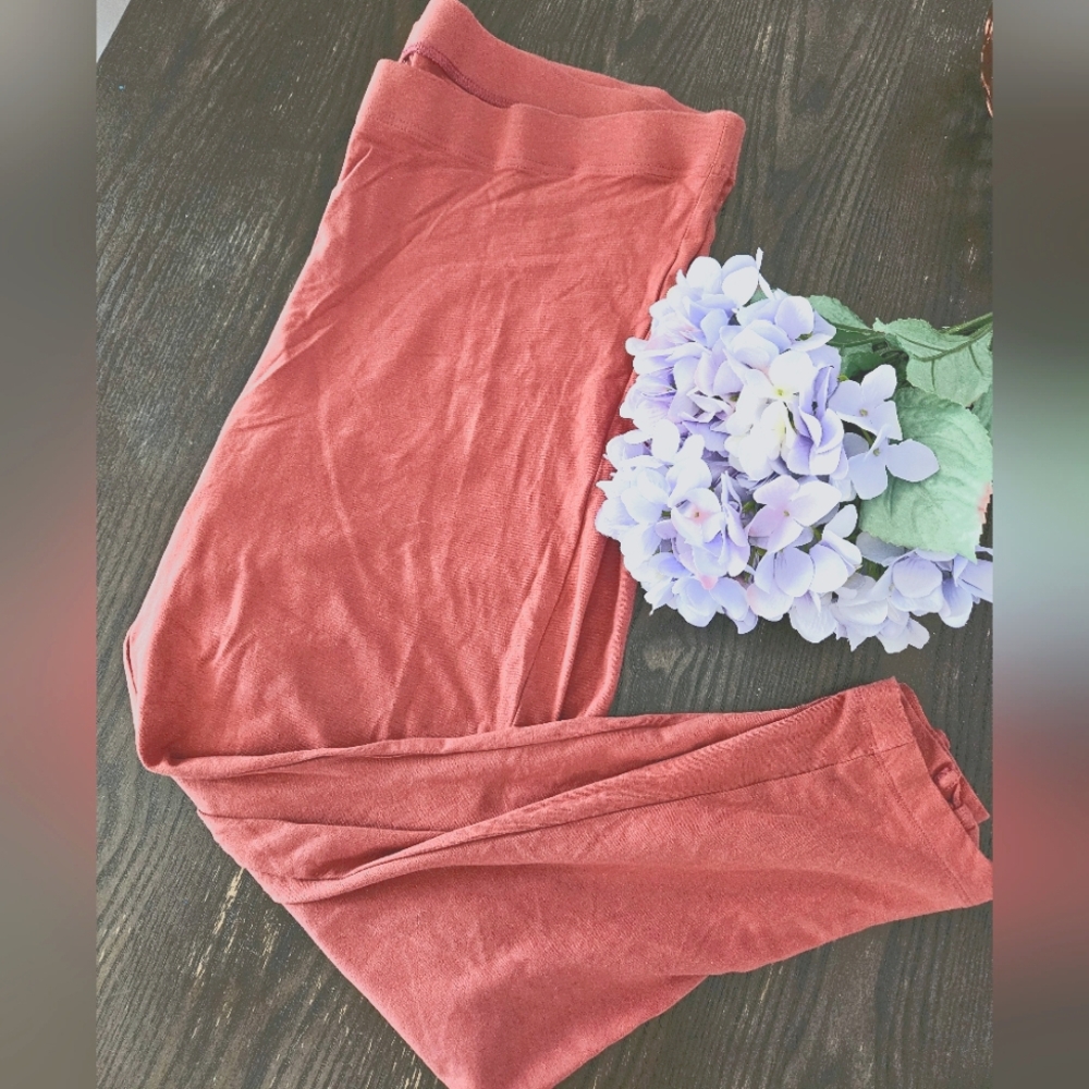 Old Navy Rust Red Leggings Size 3x